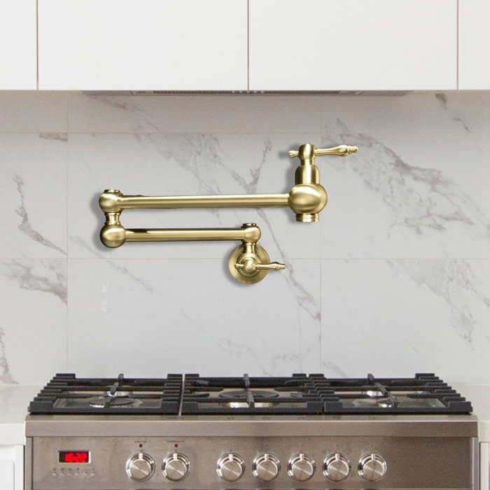 Dilon Wall Mounted Pot Filler Faucet & Reviews Wayfair